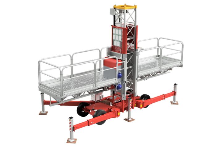 Spider type boomlift